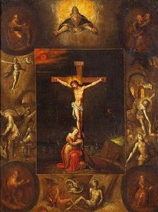  Crux mihi salus: Crux est quam semper adoro: Crux mihi refugium: Crux domini mecum.